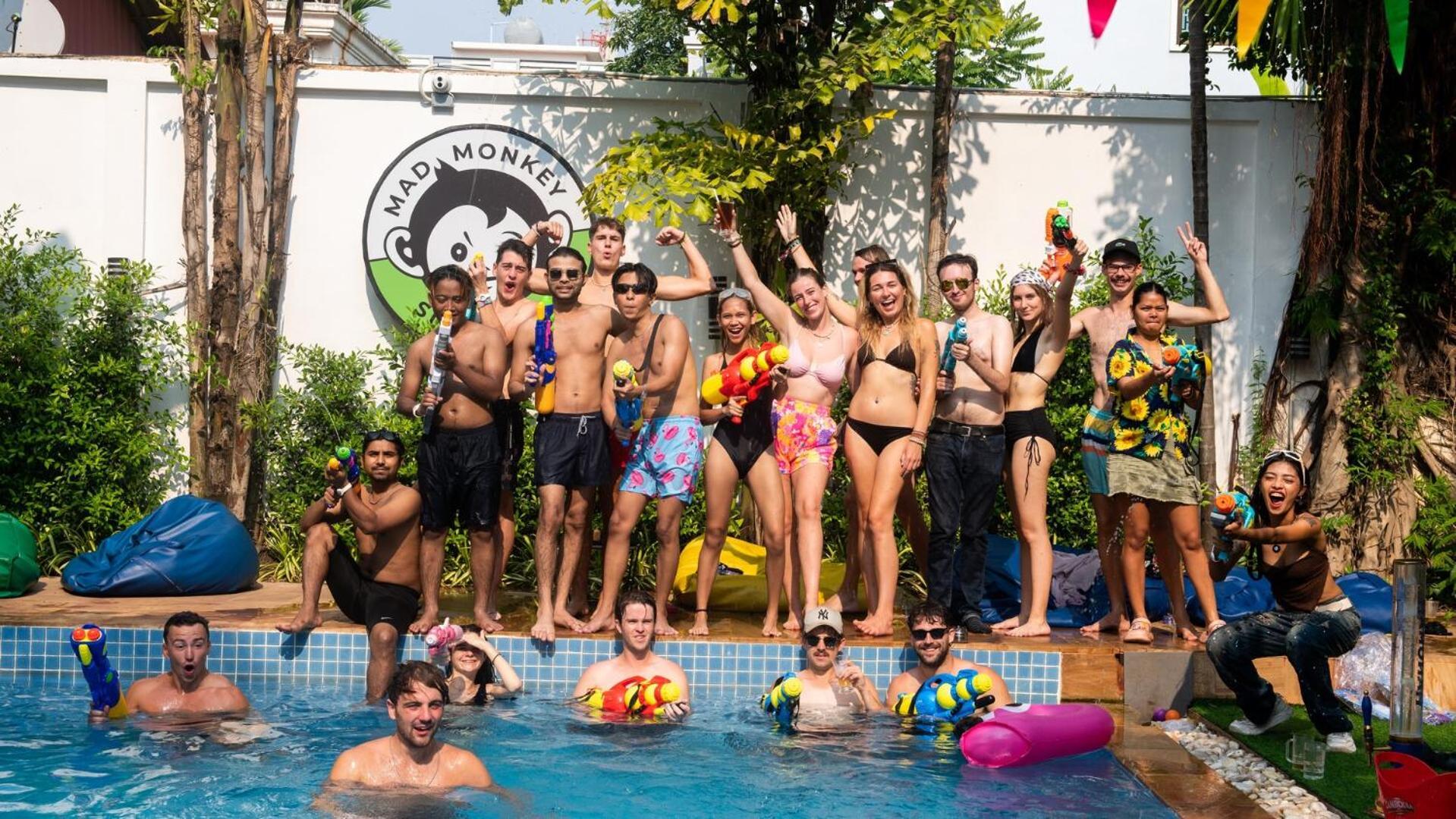 Mad Monkey Hostel Siem Reap Zewnętrze zdjęcie